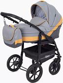 Универсальная коляска Rant Patio (3 в 1, 02, серый/желтый)
