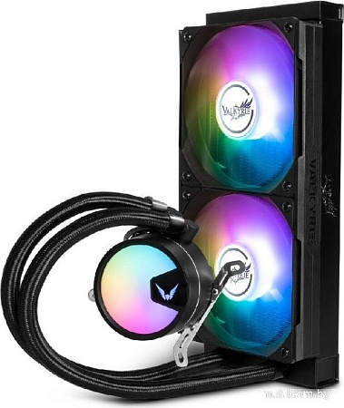 Система жидкостного охлаждения для процессора Valkyrie A240 ARGB (черный)