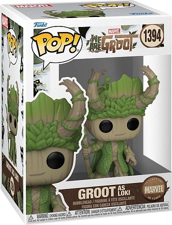 Фигурка Funko POP! Bobble Marvel We Are Groot Groot as Loki (1394) 79517