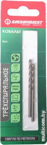 Набор сверл Боекомплект B1055-M032-65 (2 шт)