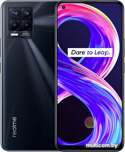 Смартфон Realme 8 Pro 6GB/128GB (черный панк)