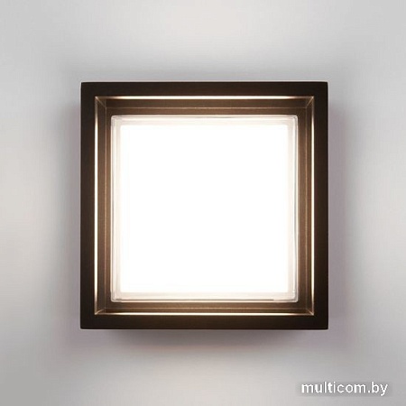 Уличный настенный светильник Elektrostandard Techno LED 1533 (черный)