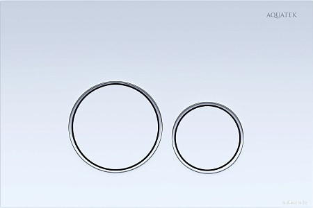 Панель смыва Aquatek KDI-0000015 (белый)