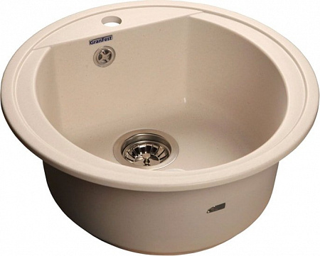 Кухонная мойка GranFest GF-R-L-500 (белый)
