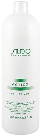 Kapous Professional Studio ActiOx с экстрактом женьшеня и рисовыми протеинами 6% 1 л
