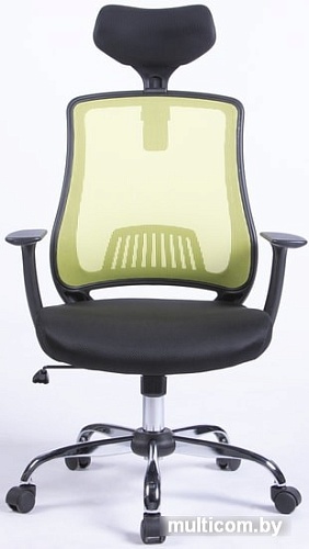 Кресло LoftyHome Assessment (черный/зеленый)