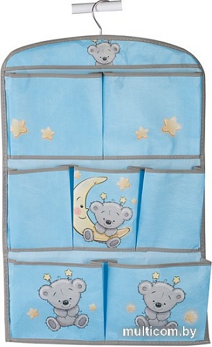 Органайзер для хранения Handy Home Мишка UC-105 (голубой)