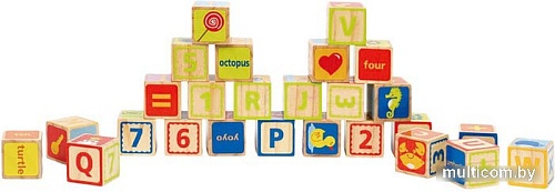 Кубики Hape ABC E0419