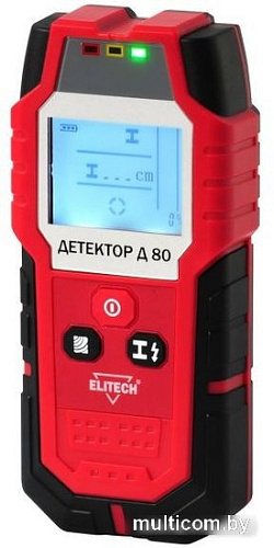 Детектор скрытой проводки ELITECH Д 80