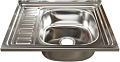 Кухонная мойка Mixline 538193 (правая, полированная, 0.6 мм)