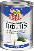 Эмаль Olecolor ПФ-115 универсальная 0.9кг (синий)
