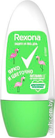 Антиперспирант шариковый Rexona Ярко и цветочно 50 мл
