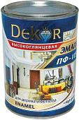 Эмаль Dekor ПФ-115 1.8кг (красный)