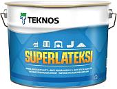 Краска Teknos Superlateksi 9л (база 1)