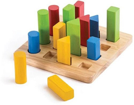 Сортер Plan Toys Геометрический 5125