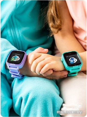 Умные часы Elari FixiTime Fun (сиреневый)