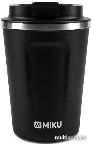 Термокружка Miku 380мл (черный)