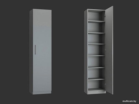 Шкаф-пенал Макс Стайл Smart Egger 219x50x35 8A3550 (серый пыльный U732 ST9)