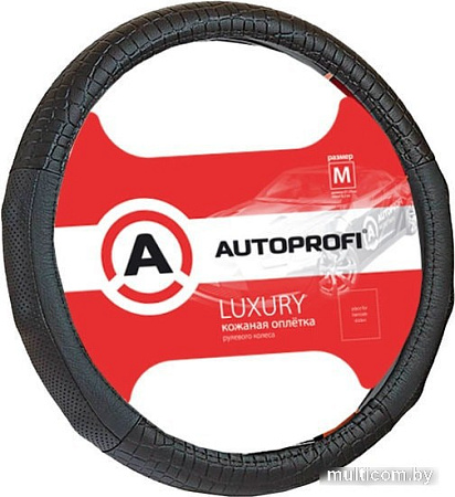 Оплетка на руль Autoprofi AP-1040 BK (M) (черный)