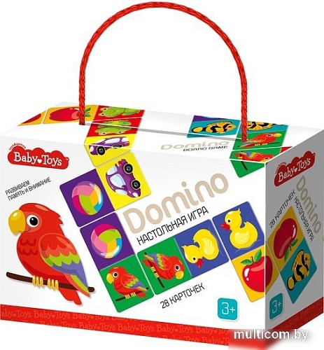 Развивающая игра Baby Toys Домино 04049