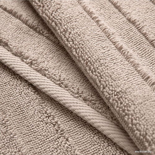 Полотенце Verossa Steps texture 70x140 (кофе)
