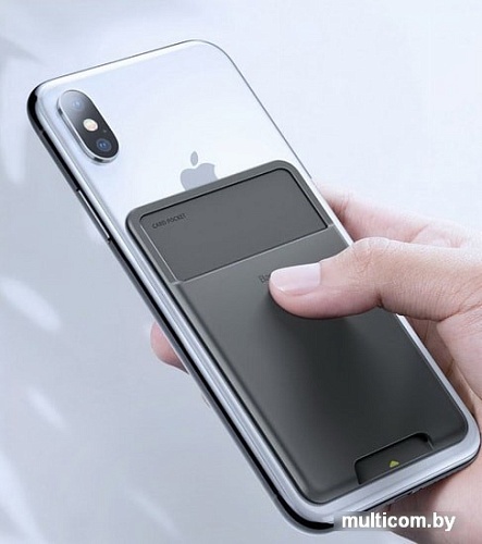 Кредитница Baseus Back Stick ACKD-A0G (серый)