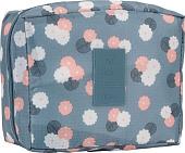 Косметичка Sima-Land Цветы. На молнии 7081527 (серый)