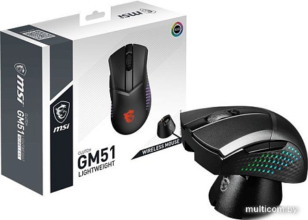 Игровая мышь MSI Clutch GM51 Lightweight Wireless