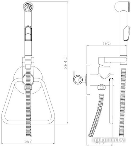 Смеситель Rossinka Silvermix X25-55