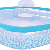 Надувной бассейн Jilong Giant Hexagon Family Pool 57161 (223x211x58)