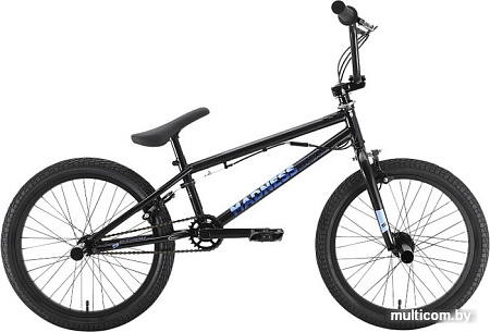 Велосипед Stark Madness BMX 3 2022 (черный/голубой)