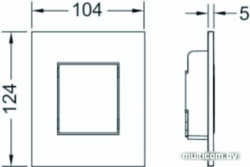 Панель смыва Tece Now 9242400 (белый)
