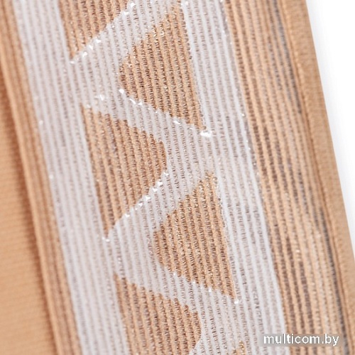 Чулки компрессионные Bauerfeind Micro 2205-AG длинные кружево широкое (M, карамель)