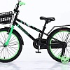 Детский велосипед Nialanti Spike 20 2025 (черный/зеленый)