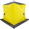Палатка для зимней рыбалки Helios Куб Premium HS-WSCI-P-210YG (зимняя, утепленная)