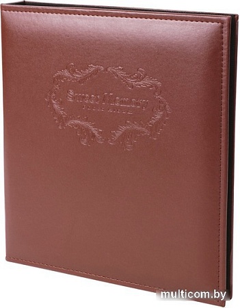 Фотоальбом BRAUBERG 390492 (коричневый)
