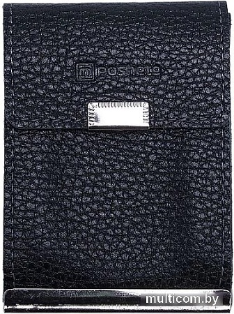 Зажим для денег Poshete 604-048M-BLK (черный)