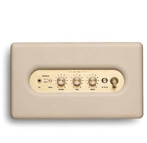 Беспроводная колонка Marshall Acton III (кремовый)