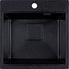 Кухонная мойка Marblan Comfort 50 (черный, с сифоном)