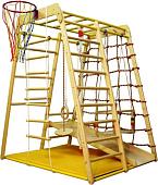 Детский спортивный комплекс Вертикаль Весёлый Малыш Wood (горка фанерная)