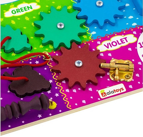 Бизиборд Alatoys Rainbow ВВ315