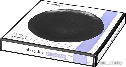 Тарелка обеденная Elan Gallery Консонанс 760188
