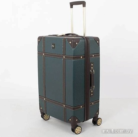Чемодан-спиннер Francesco Molinary 336-0193/3-24 (зеленый)