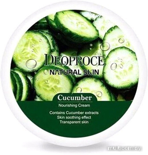 Deoproce Крем для лица Deoproce Natural Skin Cucumber Nourishing 100 мл