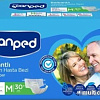 Подгузники для взрослых Canped Aio Seco (M, 30 шт)