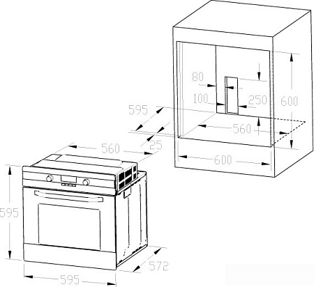 Духовой шкаф Zigmund & Shtain EN 162.921 B