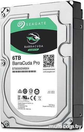 Жесткий диск Seagate Barracuda Pro 6TB [ST6000DM004]