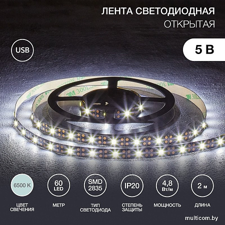 Светодиодная лента Lamper SMD2835 141-2001