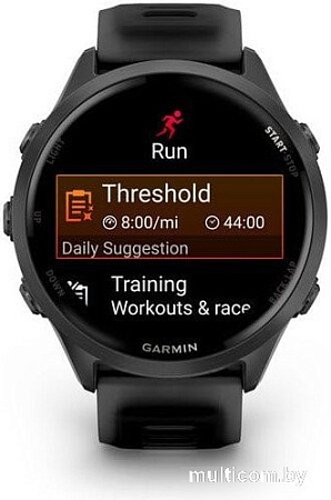 Умные часы Garmin Forerunner 570 47 мм (темно-серый)