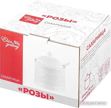 Сахарница Elan Gallery Розы 540327